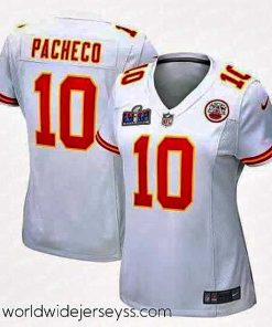 Superbly made Kansas City Chiefs 10 Isiah Pacheco White 2023 F.U.S.E  Vapor Untouchable Limited Stitched 2024 Super Bowl LVIII Jersey