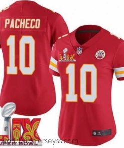 Exceptionally fashioned Kansas City Chiefs Isiah Pacheco #10 Red 2024 2025 Super Bowl LIX F.U.S.E Stitched Jersey