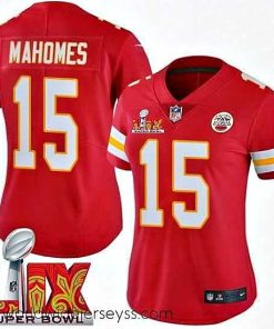 Superbly made Kansas City Chiefs Patrick Mahomes #15 Red 2024 2025 Super Bowl LIX F.U.S.E Stitched Jersey