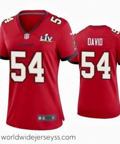 Marvelously styled Lavonte David Buccaneers Red Super Bowl Lv Game Jersey