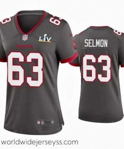 Finely crafted Lee Roy Selmon Buccaneers Pewter Super Bowl Lv Game Jersey