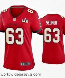 Marvelously styled Lee Roy Selmon Buccaneers Red Super Bowl Lv Game Jersey