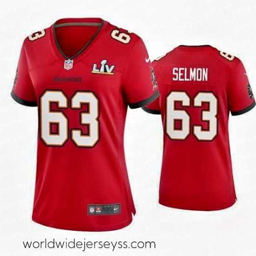 Marvelously styled Lee Roy Selmon Buccaneers Red Super Bowl Lv Game Jersey