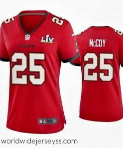 Exquisitely designed Lesean Mccoy Buccaneers Red Super Bowl Lv Game Jersey