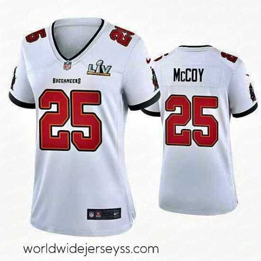 Exceptionally fashioned Lesean Mccoy Buccaneers White Super Bowl Lv Game Jersey