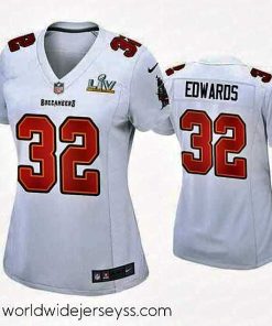 Finely crafted Mike Edwards Buccaneers White Super Bowl Lv Game Fashion Jersey