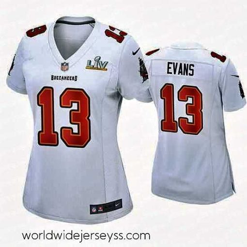 Finely crafted Mike Evans Buccaneers White Super Bowl Lv Game Fashion Jersey