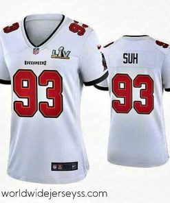 Finely crafted Ndamukong Suh Buccaneers White Super Bowl Lv Game Jersey
