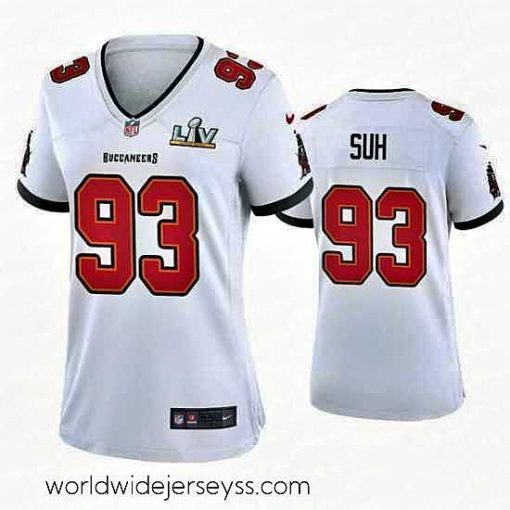 Finely crafted Ndamukong Suh Buccaneers White Super Bowl Lv Game Jersey