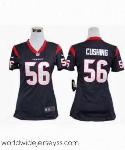 Exquisitely designed Nike Houston Texans #56 Brian Cushing Blue Jerseys