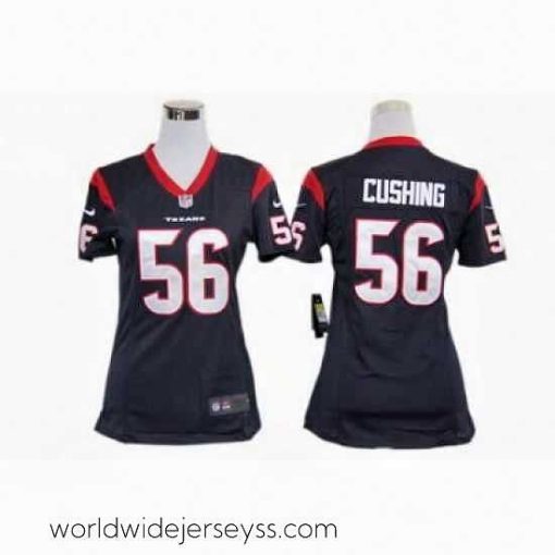 Exquisitely designed Nike Houston Texans #56 Brian Cushing Blue Jerseys