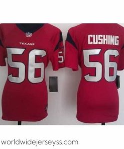 Finely crafted Nike Houston Texans 56 Brian Cushing Red Nike NFL Jerseys
