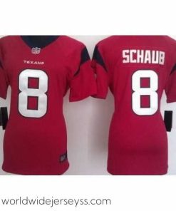 Superbly made Nike Houston Texans 8 Matt Schaub Red Nike NFL Jerseys