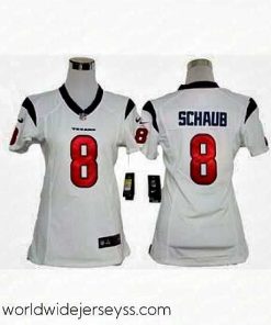 Exceptionally fashioned Nike Houston Texans #8 schaub White Jerseys