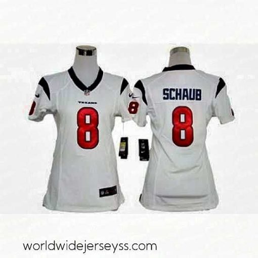 Exceptionally fashioned Nike Houston Texans #8 schaub White Jerseys