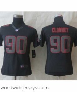 Marvelously styled Nike Houston Texans #90 Clowney Black Jerseys(Impact Limited)