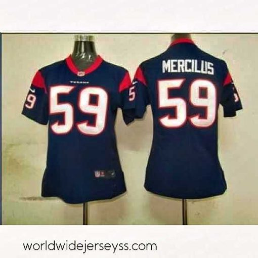 Exceptionally fashioned Nike NFL Houston Texans 59# Mercilus Game jersey