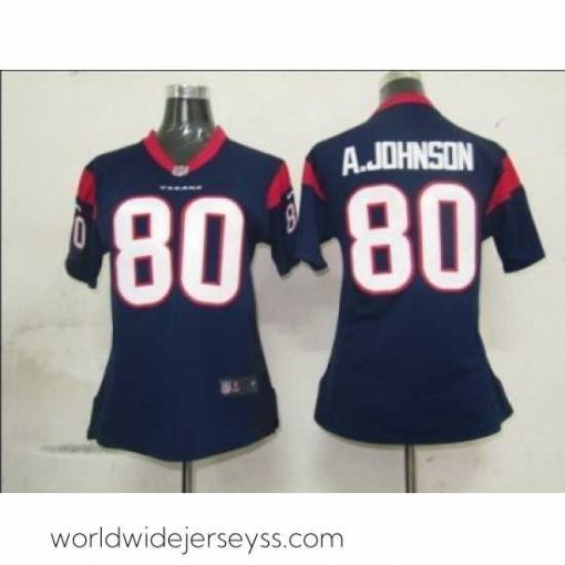 Marvelously styled Nike NFL Houston Texans 80 Johnson Game Jersey