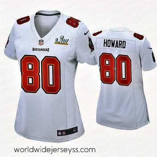 Superbly made O.J. Howard Buccaneers White Super Bowl Lv Game Fashion Jersey