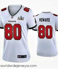 Finely crafted O.J. Howard Buccaneers White Super Bowl Lv Game Jersey