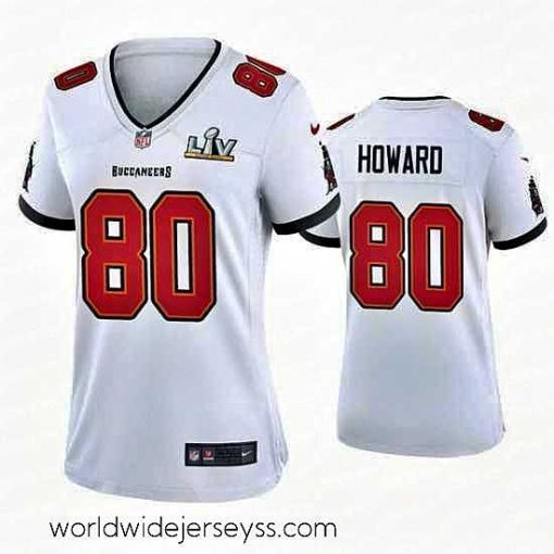 Finely crafted O.J. Howard Buccaneers White Super Bowl Lv Game Jersey