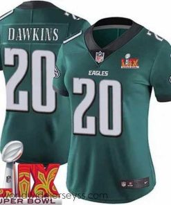 Exceptionally fashioned Philadelphia Eagles Brian Dawkins #20 Green 2024 2025 Super Bowl LIX F.U.S.E Stitched NFL Jersey