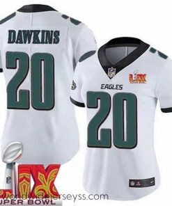 Exceptionally fashioned Philadelphia Eagles Brian Dawkins #20 White 2024 2025 Super Bowl LIX F.U.S.E Stitched NFL Jersey
