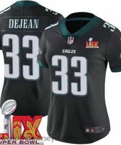 Exceptionally fashioned Philadelphia Eagles Cooper DeJean #33 Black 2024 2025 Super Bowl LIX F.U.S.E Stitched NFL Jersey