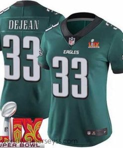Superbly made Philadelphia Eagles Cooper DeJean #33 Green 2024 2025 Super Bowl LIX F.U.S.E Stitched NFL Jersey