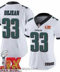Exceptionally fashioned Philadelphia Eagles Cooper DeJean #33 White 2024 2025 Super Bowl LIX F.U.S.E Stitched NFL Jersey