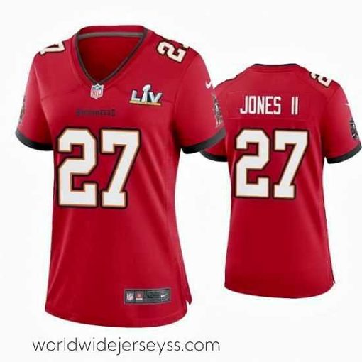 Finely crafted Ronald Jones Ii Buccaneers Red Super Bowl Lv Game Jersey