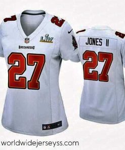 Superbly made Ronald Jones Ii Buccaneers White Super Bowl Lv Game Fashion Jersey