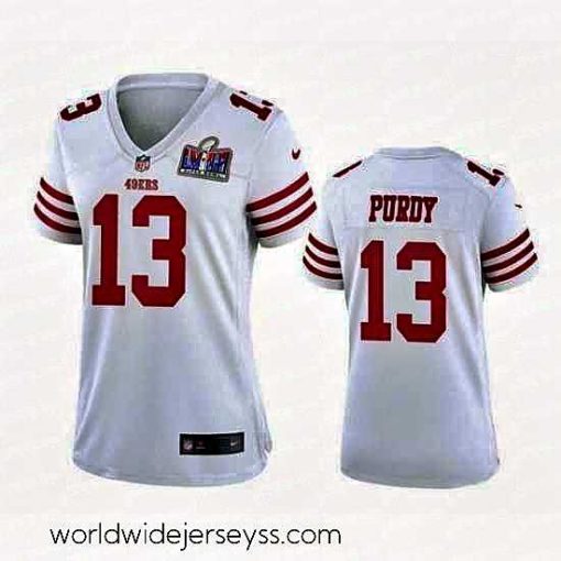 Finely crafted San Francisco 49ers 13 Brock Purdy White 2023 F.U.S.E  Vapor Untouchable Limited Stitched Football 2024 Super Bowl LVIII Jersey