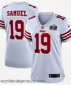 Superbly made San Francisco 49ers 19 Deebo Samuel White 2023 F.U.S.E   Vapor Untouchable Limited Stitched Football 2024 Super Bowl LVIII Jersey