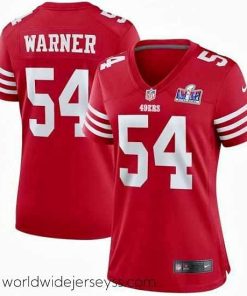 Finely crafted San Francisco 49ers 54 Fred Warner Red 2023 F.U.S.E  Vapor Untouchable Limited Stitched Football 2024 Super Bowl LVIII Jersey