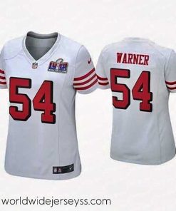 Finely crafted San Francisco 49ers 54 Fred Warner White Throwback  Vapor Untouchable Limited Stitched Football 2024 Super Bowl LVIII Jersey