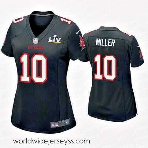 Superbly made Scotty Miller Buccaneers Black Super Bowl Lv Game Fashion Jersey