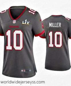 Marvelously styled Scotty Miller Buccaneers Pewter Super Bowl Lv Game Jersey