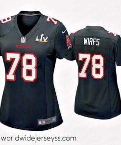 Finely crafted Tristan Wirfs Buccaneers Black Super Bowl Lv Game Fashion Jersey