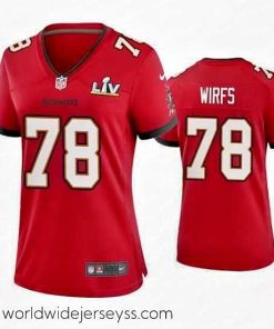 Finely crafted Tristan Wirfs Buccaneers Red Super Bowl Lv Game Jersey