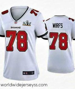Exceptionally fashioned Tristan Wirfs Buccaneers White Super Bowl Lv Game Jersey