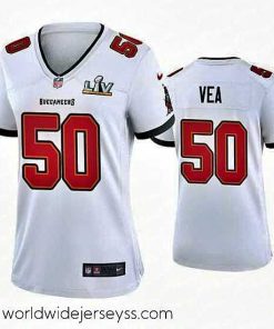 Superbly made Vita Vea Buccaneers White Super Bowl Lv Game Jersey