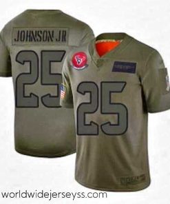 Finely crafted Womens Houston Texans 25 Duke Johnson Jr Limited Camo 2019 Salute to Service Football Jersey