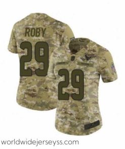 Superbly made Womens Houston Texans 29 Bradley Roby Limited Camo 2018 Salute to Service Football Jersey