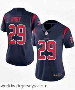 Exceptionally fashioned Womens Houston Texans 29 Bradley Roby Limited Navy Blue Rush Vapor Untouchable Football Jersey