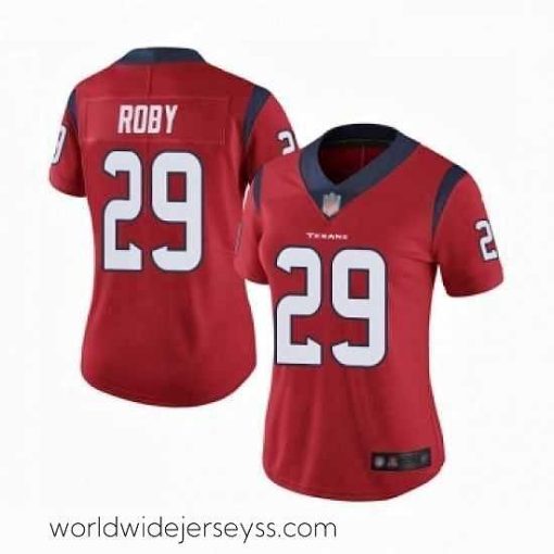 Finely crafted Womens Houston Texans 29 Bradley Roby Red Alternate Vapor Untouchable Limited Player Football Jersey