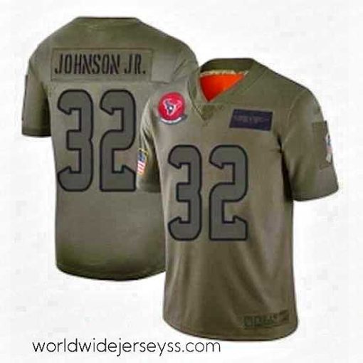 Exceptionally fashioned Womens Houston Texans 32 Lonnie Johnson Limited Camo 2019 Salute to Service Football Jersey