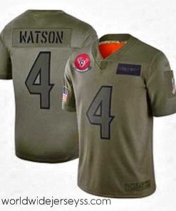 Exceptionally fashioned Womens Houston Texans 4 Deshaun Watson Limited Camo 2019 Salute to Service Football Jersey