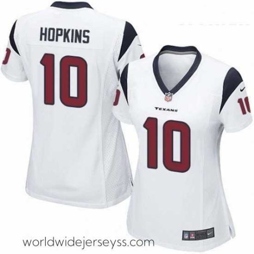 Exquisitely designed Womens Nike Houston Texans 10 DeAndre Hopkins Game Red Alternate NFL Jersey