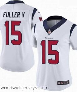 Superbly made Womens Nike Houston Texans 15 Will Fuller V Elite White NFL Jersey